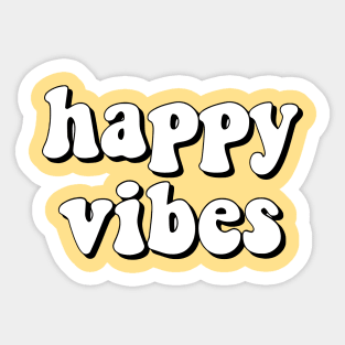 Happy Plumpy Vibes Sticker